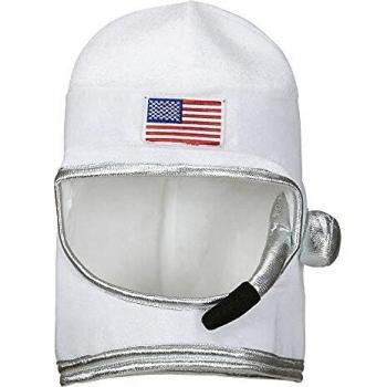Casco Astronauta Blanco USA para adulto