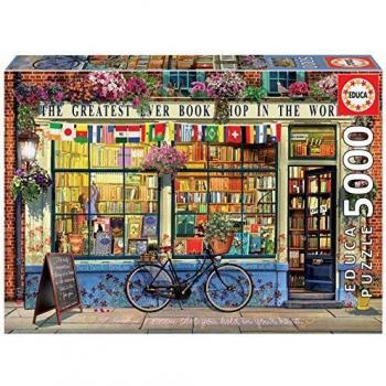 Educa - La Mejor Librería del Mundo Puzzle, 5000 Piezas, Multicolor
