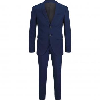 Jack & Jones Franco Plus Size Slim Fit Suit in Medieval Blue