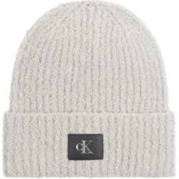 Calvin Klein Women's Beige Hardware Knit Beanie K60K612652
