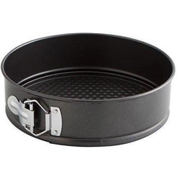Quid - Molde de horno desmontable, Circulo, Sweet Grey, 22 cm