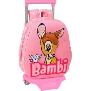 Mochila 3D Trolley con ruedas Disney Bambi