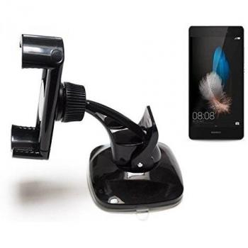 montaje compacto parabrisas / tablero de instrumentos para Huawei P8 Lite, negro | sostenedor soporte tablero de instrumentos - K-S-Trade