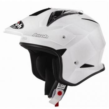 Airoh Casco para motociclista, color Blanco, talla 54-XS