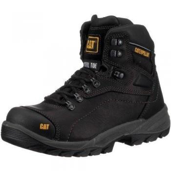 CAT Diagnostic - Botas de seguridad Hi S3 para hombre, color negro, talla 45