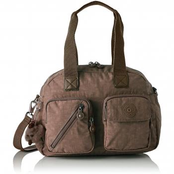 Kipling - Defea Up, Bolsos maletín Mujer, Beige