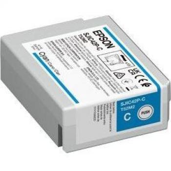 Epson SJIC42P-C Original Cyan Ink Cartridge 50ml