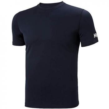 Helly Hansen HH Tech T-Shirt Camiseta Técnica, Hombre, Navy, S