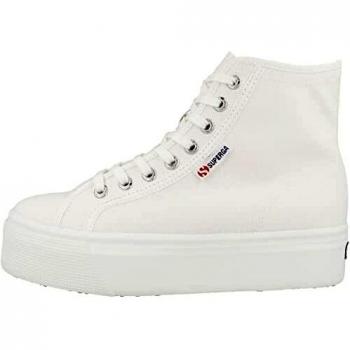 Superga Women's 2708 Hi Top Sneakers - White
