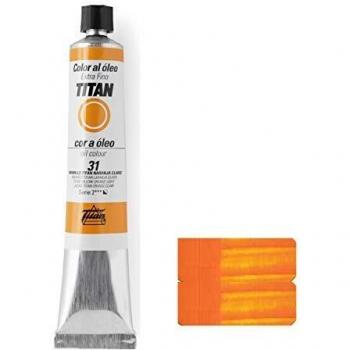 ÃLEO AMARILLO NARANJA CLARO TITAN Extrafino 10 - 60ml. NÂº 31