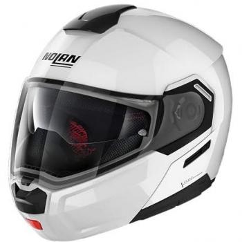 Nolan Casco Modular N90-3 Special N-COM Blanco Puro, Tipo: Casco Modular, Características: Diseño modular, sistema de comunicación N-COM integrado, color blanco puro, homologación de seguridad