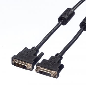 Cable DVI 2 m Dual Link 24+1 Macho a Hembra