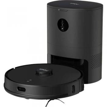 Aspiradora Robot Imou RV1 Pro Max 2 en 1 con Función de Aspirado y Fregado, Sin Bolsa, Capacidad de 0.3 Litros, Negro