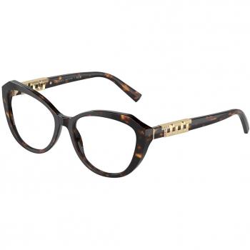 Tiffany & Co. TF2241B Asian Fit 8015 Women’s Eyeglasses Tortoiseshell Size 52 - Blue Light Block Available