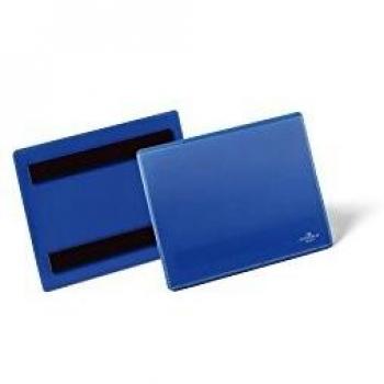 Bolsa Magnética Durable A6 Horizontal Azul 50 Piezas