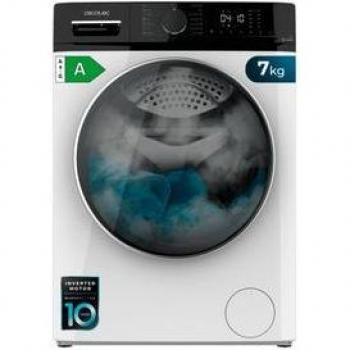 Lavadora Cecotec Bolero Dresscode 7610 Inverter A 7Kg 1400 Rpm Motor Inverter Plus A Blanco 85 Cm Steam Max