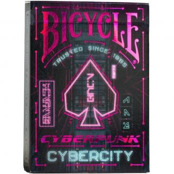 Baraja de póker Bicycle Cyberpunk Cyber City