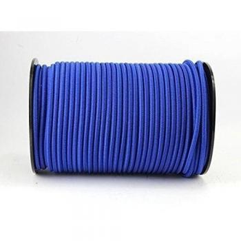 Cuerda expansora 20 m azul 6 mm cuerda elástica cuerda elástica cuerda de tensión cuerda de lona cuerda elástica tensión y sujeción