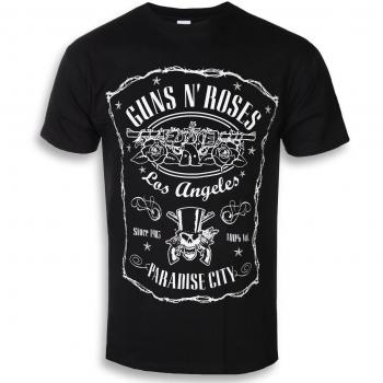 Guns N' Roses Men's Metallic Paradise City T-Shirt - ROCK OFF L