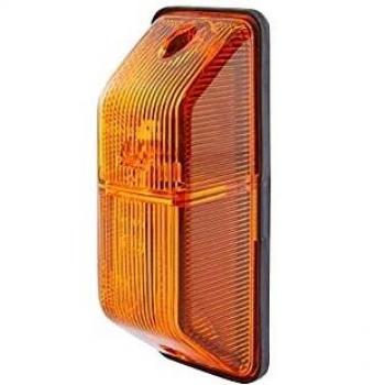 HELLA 2BM 006 692-011 Piloto intermitente adicional - Lámparas incandescentes - 12/24V - montaje exterior - Color de tulipa: amarillo - izquierda/Montaje lateral ext.