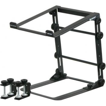Odyssey LSTANDM Mobile Folding Laptop Stand with Table and Case Clamps
