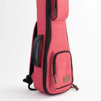 Kala Sonoma Coast Collection Concert Ukulele Case, Russian River Red