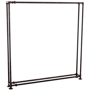 Soporte para troncos de madera en Metal Bronce CLP Estantería de leña Tinos Bronce