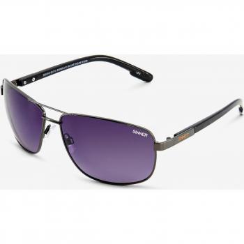 Gafas de Sol Sinner Brandon X SISU-847 Polarized 90-P10 62 Lentes de Sol Para Hombre Grises