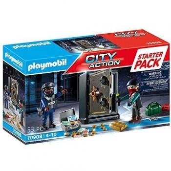 PLAYMOBIL City Action 70908 Starter Pack Safe Heist