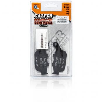 GALFER freno orgánico trasera estándar para Honda CBR 600 F Fes 125 Pantheon de 4 del FMX 650 NTV Revere V Deauville NX Dominator VTR 250 XL Transalp XRV Africa Twin 750 RD04 RD07 Suzuki SVF Gladius Triumph Daytona 675 R Triple 955i S