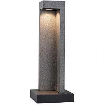Baliza LED Concrea de Exterior 45 cm, IP65, 6,8W, 3000K, Hormigón