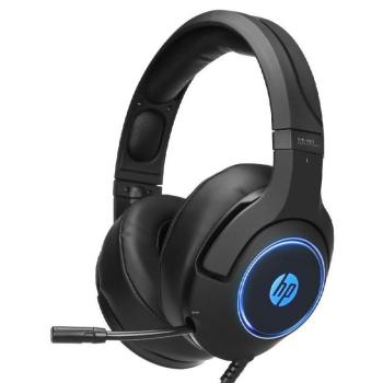 Auriculares Gamer HP DHE-8003 USB con Micrófono - Diadema Negra