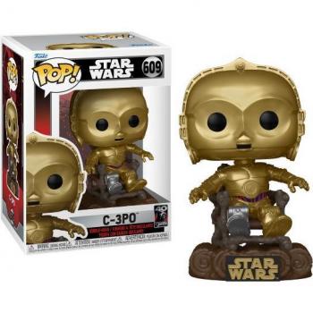 Funko Pop! Star Wars: Return of the Jedi 40th Anniversary C-3PO in Chair Vinyl Figure