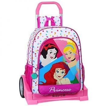 Mochila Safta 180 Espalda Ergonómica con Carro Safta Evolution de Disney Princess