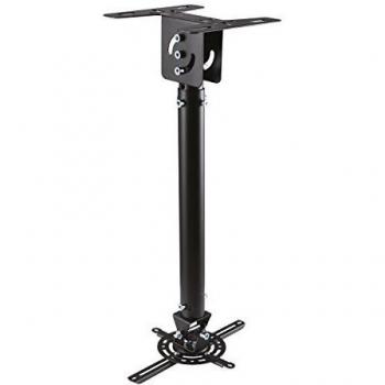 AISENS CP02TSRE-051 - Soporte de Techo para proyector, Color Negro
