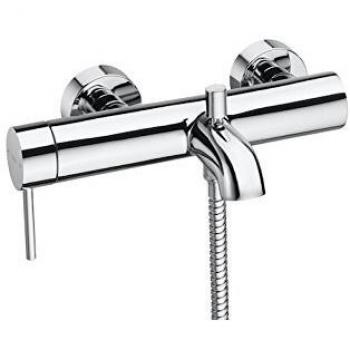 Roca A5A0211C00 - Mezclador Exterior Baño-Ducha, Colección Lanta, Cromado