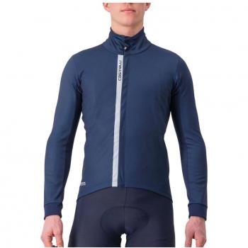 Chaqueta Castelli Entrata GORE-TEX INFINIUM™ azul noche plata - Size S