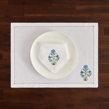Set de mantel individual y servilleta de algodón India KottonKewl