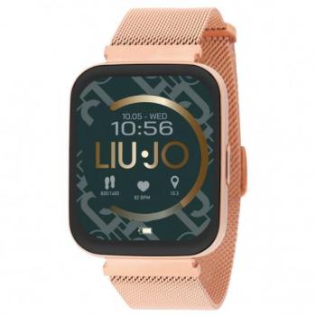 Smartwatch Liu Jo Lujo Colección Voice Slim Color Oro Rosa SWLJ084