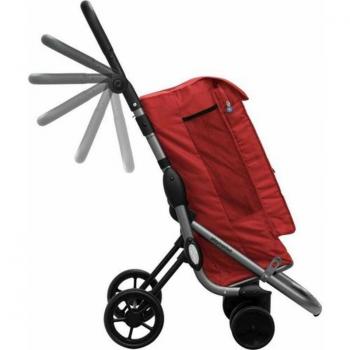 Carro de Compra Playmarket Go Up Premium 24910D3, 4 Ruedas, Plegable, Rojo