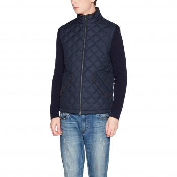 Brooks Brothers 100085115, Chaleco Deportivo para Hombre, Blu