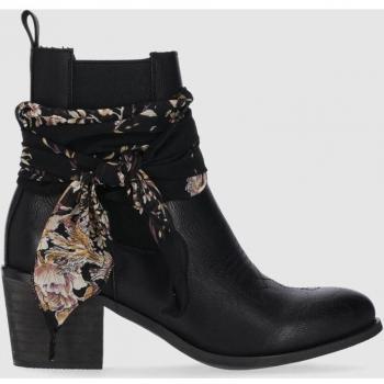 Botín Campera Negro Chika10 Lily 22