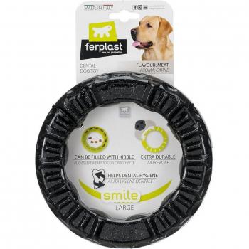 Juguete dental para perros Ferplast Smile negro