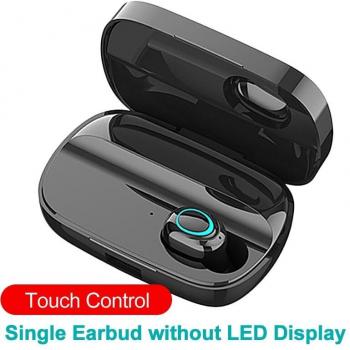Auriculares Inalámbricos Bluetooth 5.0 TWS con LED, Impermeables, Deportivos, con Micrófono y Cancelación de Ruido
