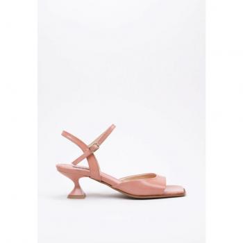Krack Harmony VANNIA Sandalia De Tacón mujer Rosa, tacón de 8 cm, material sintético, plantilla acolchada, diseño elegante y moderno