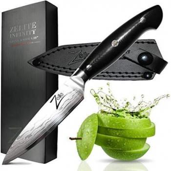 Cuchillo para pelar Zelite Infinity 4,25 Executive-Plus de acero inoxidable 61 HRC