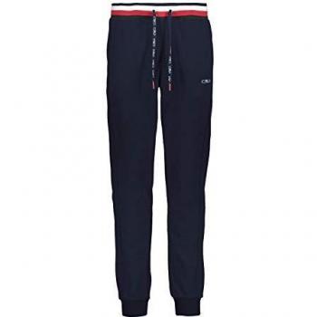 CMP - Pantalones de chándal para Hombre, Hombre, 39D8047, Azul/Negro, 52