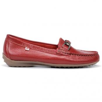 Mocasín Fluchos BRUNI F0804 Rojo 36