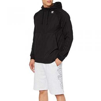adidas FZ Sudadera, Hombre, Negro, XS
