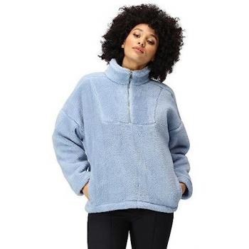 Regatta Women's Fluffy Fleece Jacket in Soft Denim, Size 16